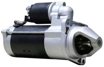 Haiyazhma Starter Motor 12V 10T 504357109 0001262019 Compatible with New Hollard Backhoe B95 B95LR B95TC B110 B115 4.5