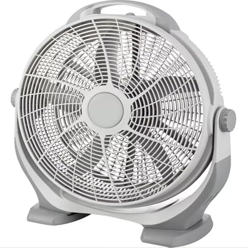 Genérico Ventilador de mesa/suelo 20pulgadas y potencia 90w con 5 aspas, 3 velocidades y inclinación regulable muy potente.