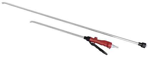 Radiator Genie Pro - Water & Air Cleaning Wands for Cooling Systems and Radiators - Blow Out/Wash Out Kit - Long Reach Professional All Metal