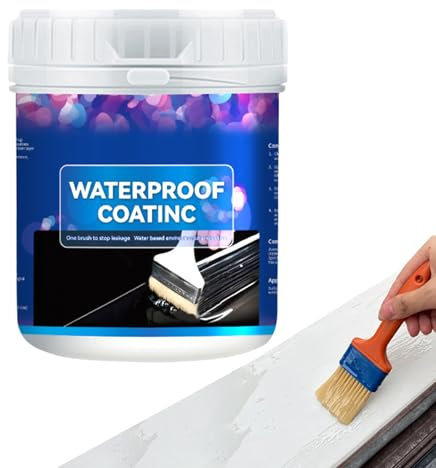 Impermeabilizzante Pareti,800g Trattamento Riparazione Perdite - Sigillante Idrorepellente Multiuso per Calcestruzzo, Riempitivo per Crepe per Tetti Pareti Interni ed Esterni