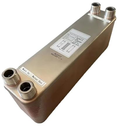 Heat Exchanger, 40 Plates,4.5Mpa Brazed Plate Heat Exchanger, Floor And Water Heating, Snow Melting