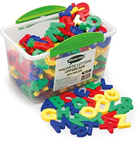 Box mit 286 magnetischen Zahlen und mathematischen Zeichen
