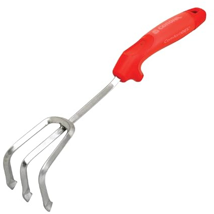 Corona CT 3334 Premium Stainless Steel ComfortGEL Cultivator caltivator, Red
