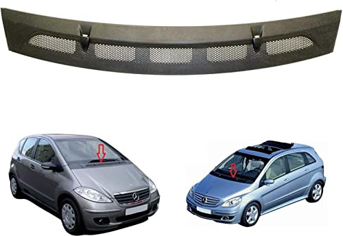 Grille moulée sous pare-brise centrale goutte-à-goutte grille metallique pour voiture à partir de 2005