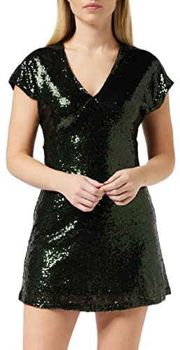 Louche JASKA Robe de soirée Formelle, Green, 16 Femme
