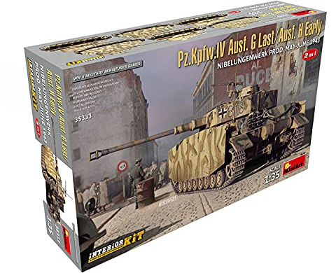 MiniArt : Pz.Kpfw.IV Ausf.G-Last/H-Early Nibelungenwerk Prod (May-June1943) 2in1:35 [6465333]