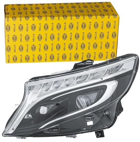 HELLA 1LX 011 284-371 LED Scheinwerfer - MERCEDES-BENZ VITO Tourer (W447) | Kompatibel mit: MERCEDES-BENZ eVITO Kasten, eVITO Tourer, MARCO POLO Camper, V-CLASS, VITO Kasten, VITO Mixto, VITO Tourer