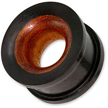 Fly Style Piercing Ohr Tunnel Plug - Ohr Piercings - Earplug Holz Piercing Schmuck