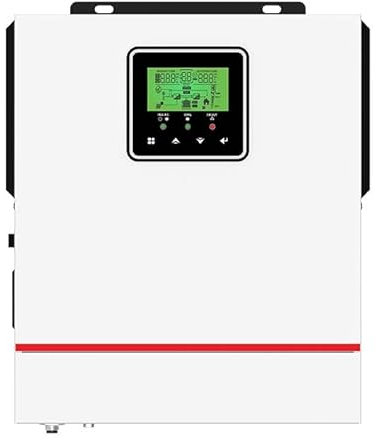 2400VA 1500Watt SolarWechselrichter Hybrid Inverter 40A MPPT Solar Charge 20~150V PV Pure Sine Wave Output 12V-24Vdc Battery System (X-Large)