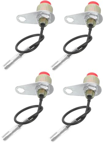 Abaodam Interruttore di Spegnimento On off per Tosaerba Gx35, Controllo Giardino Pratico, Set 4 Pezzi per Parti di Ricambio Decespugliatore