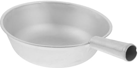 Ciieeo Cucchiaio Portata in Alluminio Spessore Rinforzato Mestolo Acqua Corto Cucchiaio Scavino Vintage Per Cucina Casa Resistente e Sicuro Per Alimenti
