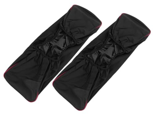 SHINEOFI 2pcs Heavy Duty Winch Covers Oxford Motor Protection with Elastic Band UV Resistant Outdoor Winch Protection Cover