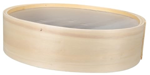 EPIGEIST Cedazo Fino de Harina Manual de Madera Beige para Hornear