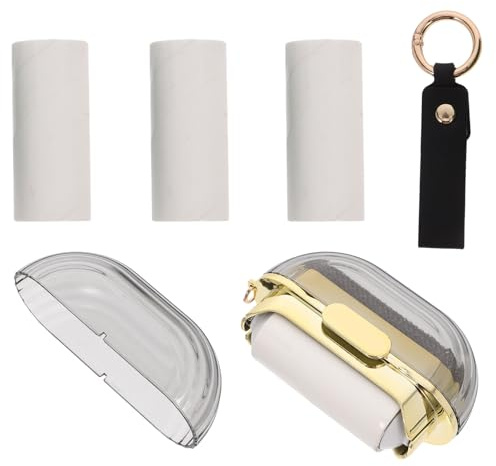 Yardenfun Rullo Levapelucchi Portatile da Viaggio con Ricariche Riutilizzabili Mini Spazzola Antipelucchi in Poliestere per Vestiti e Tessuti Compatto e Multifunzione per Peli di Animali