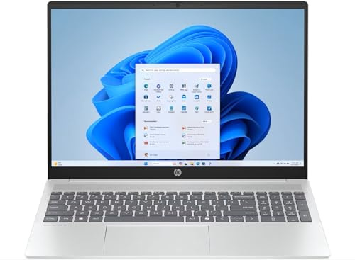 HP OmniBook 5 16 Laptop | Intel Core i5-1334U | 16 GB RAM | 512 GB SSD | Intel Iris Xe Graphics | 2K Display | Windows 11 Home | Glacier Silver Aluminum