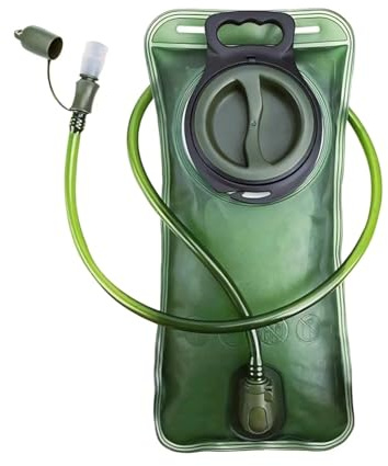 PUNDA Trinkblase, 2L Hydration Blase staubdichte und antimikrobielle Hydration Bladder Wasserblase Trinkbeutel Wassertank mit Schlauch ALS Trinksystem