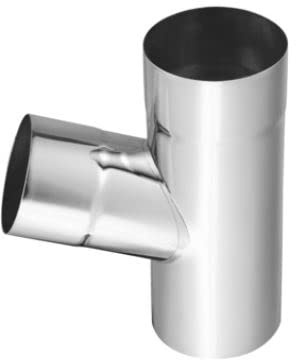 Fallrohrabzweig Y-Stück Titanzink Zambelli (100 mm auf 60 mm)