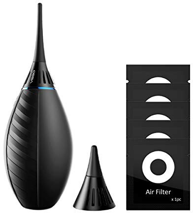 VSGO V-B02E Air Mover Luftgebläse mit Filter Gummi Staubgebläse für Kamera Objektiv Sensor Reinigung