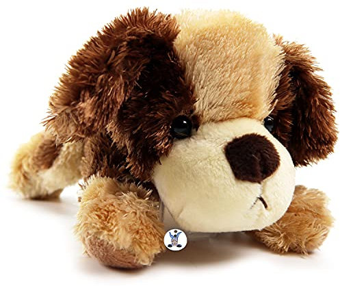 Hund Kuscheltier Doodle Hundchen liegend Plüschtier Plüschhund Bello - Kuscheltiere*biz