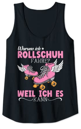 Damen Rollschuhe | Roller Girl | Roller Skates | Rollschuh Mädchen Tank Top