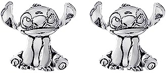 Disney Lilo & Stitch Silver Plated Stitch Stud Earrings