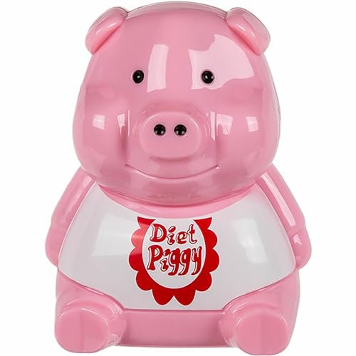 Inevitable Party Diet Piggy Fridge/Cupboard Guardian | Built-in Light Sensor and Sound Feature | OINK! OINK! | Small compact size 10cm | Activates when Fridge Door Opens