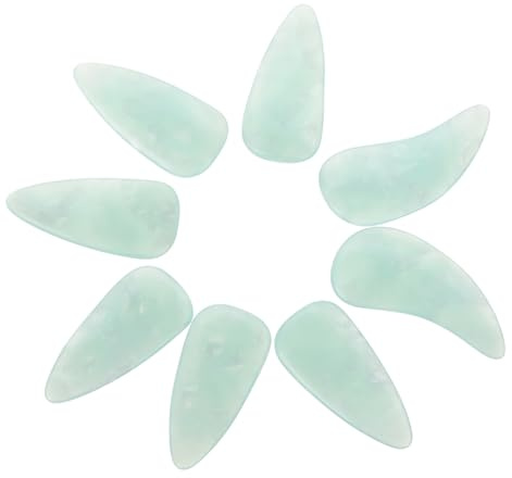 Toyvian 8stücke Guzheng Finger Picks Set Wiederverwendbare Nagelabdeckungen Aus Strapazierfähigem Harz Für Chinesische Zither Geeignet Für Anfänger Und Profis Optimiert Für