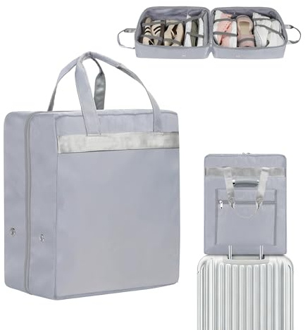 Bolsa de Zapatos para Viajes, Bolsa de Zapatos de Viaje Resistente al Agua, Organizador para Viajes o Almacenamiento en casa, Equipaje de Viaje, Bolsa de Zapatos para Mujer y Hombre, para hasta 6