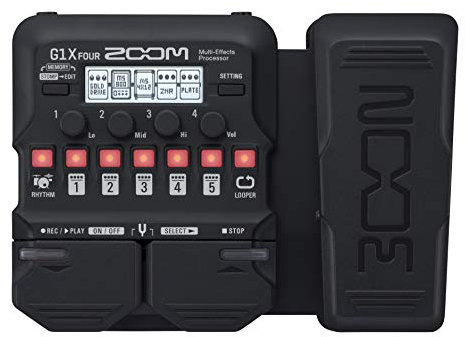 Zoom Electric Guitar Multi Effect (G1X FOUR)