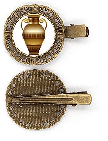 Antikes Ägypten Dekoratives Abstraktes Muster Haarnadel Haarschmuck Brosche Haarklammer Barrette