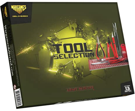 Wargames Delivered Hobby Tool Kit mit Modellierwerkzeugen für Plastikmodelle wie Warhammer Miniaturen, Modellautos und Gundam-Modelle Tool Kit von The Army Painter