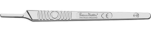 Skalpellgriff Nr. 9 Swann Morton 11.5 cm schlanker Skalpell-Halter 082 für Nr.3 Klingen