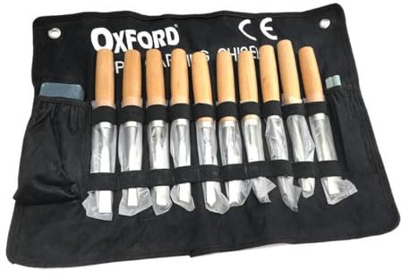 Kovalmax® sgorbie scalpello per legno, set di 13 strumenti da falegname, lama in acciaio, kit per taglio del legno