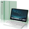 Teclado Samsung Galaxy Tab S9 FE 2023 Con Touchpad, Funda Desmontable Bluetooth Italiana Para Tab S9 11/10.9, Verde