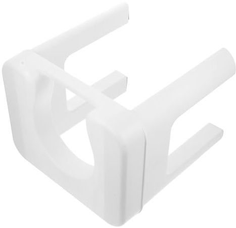 Sgabello per Wc Bianco Alto 34cm in Pp, Seduta Bagno Stabile | Anziani e Adulti, Alta Portata e Durata, Uso in Bagno e Camera, Comfort Affidabile