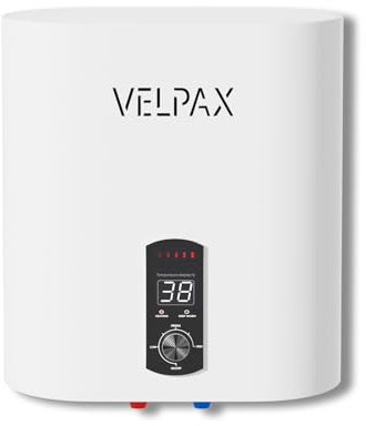 Scaldabagno elettrico Murale, scaldabagno istantaneo con serbatoio da 40 L, controllo della temperatura esterna, display digitale della temperatura [Classe di efficienza energetica A]