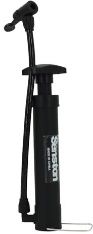 Senston Ballpumpe mit 1 Nadel, Pumpe für Basketball, Volleyball, Fußball, Schwarz Luftpumpe