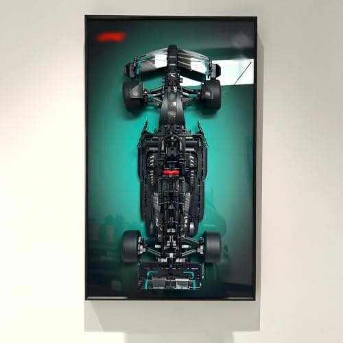 NOVDA Cadre Compatible avec F1 F1 W14 E, Tableau Mural Cadre Voiture, 42171 Wall Display Support Frame 75 * 45 CM pour Collection et Exposition Et Décoration De Maison (Modèle Non Inclus)
