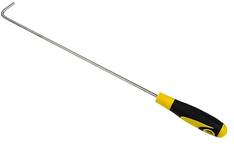 Ciieeo Gancio per Porta Scorrevole con in Gomma Antiruggine Gancio per Tapparelle e Copri Pozzetto Resistente e Facile da Usare per Uso Domestico e Apertura Maniglie Pesanti