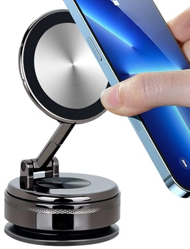 Genérico Soporte para Telefono En Coche - Soporte para Vehículo - Base para Smartphone con Rotación 360 Grados para Salpicadero Y Espejo del Automóvil para Viajes