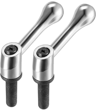 ISTOVO X 40 mm de Palanca de Abrazadera Ajustable Botón Roscado Trinquete Perno Roscado Macho Bloqueo de Perilla
