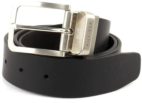 Tommy Hilfiger Hilfiger Loop Belt 3.5 REV W80 Black/Testa Di Moro