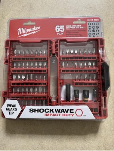 MILWAUKEE SHOCKWAVE MRO Impa - Juego de 65 piezas