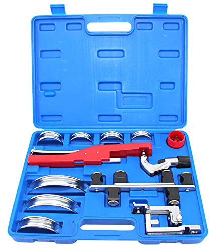 Ratschen-Hand-Biege-Satz 6-22 Mm Rohrbieger Manueller Rohrbiegegerät Rohrbiegemaschine Handrohrbieger Satz Rohrbiegegerät Bis 90° Für Kupfer Aluminium Messing Und Dünne Stahlrohre