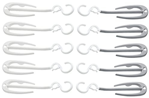 KITANDOVE 10pezzi Stendibiancheria per Scarpe Supporti Appendibili per Asciugare e Organizzare Scarpe Perfetti per Casa e Negozio