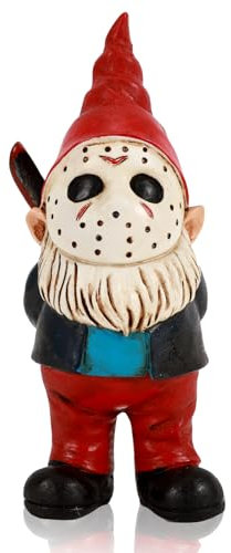 brableewear Halloween Horror Movie Garden Gnomes Halloween Decorations Indoor Horror Movie Decor Statue