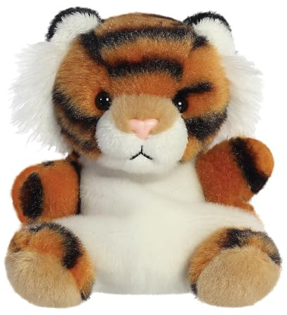 Aurora, 33524, Palm Pals Indy Tiger, 5In, Soft Toy, Orange & Black