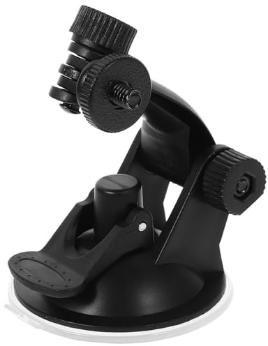 SECFOU Soporte De Succión para Dash CAM Montaje para Cámaras De Acción y Smartphones Diseño Portátil y Ligero Resistente Choques para Vehículos