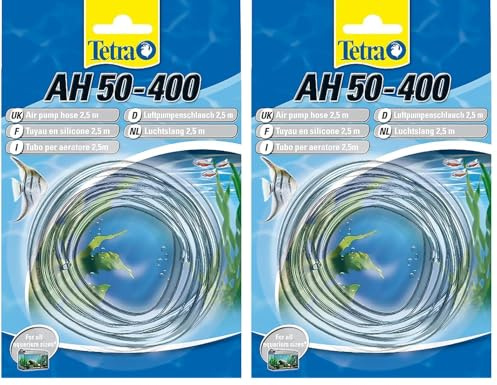 TETRA AH 50-400 - Tuyau d'Air en Silicone pour Pompe à Air (Lot de 2)