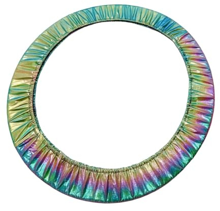 Jiuvaso Copertura Protettiva per Anello da Ginnastica Ritmica, Elastica, Portatile, AntiGraffio, Leggera, Accessorio per calistenia, S
